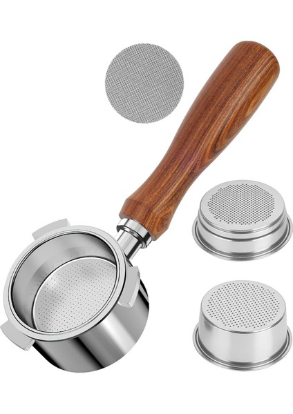 Delonghi Dedica EC680/EC685 Kahve Makinesi Için 51 mm Portafilter, Filtre Sepetli Dipsiz Portafilter (Yurt Dışından)