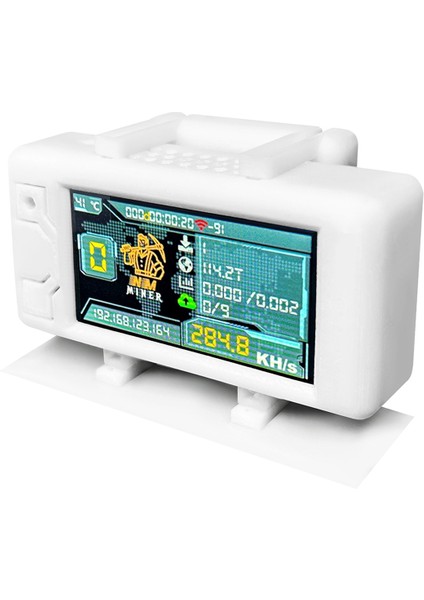 Nerdminer 285KH/S Btc Solo Piyango Madencisini Kılıflı Bitcoin Kripto Madenci Wifi Bağlantılı Düşük Güç Tüketimli Nerd Miner ile Yükseltin (Yurt Dışından) modelleri