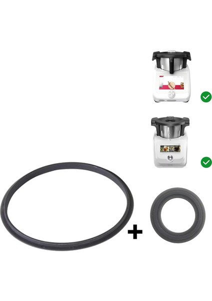 Monsieur Cuisine Connect ve Akıllı Kapak Contası Için Sızdırmazlık Halkası + Bıçak Sızdırmazlık Halkası Mikser Parçaları (Yurt Dışından) indirimleri