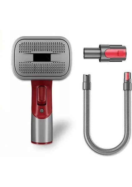 Dyson V7 V8 V10 V11 V12 V15 Köpekler ve Kediler Için Düğüm Giderici ve Tüy Dökücü Fırça Aparatı Için Vakumlu Evcil Hayvan Bakım Seti (Yurt Dışından)