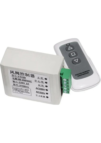 Dijital Uzaktan Kumanda Aktüatör Anahtarı Kontrol Cihazı Damper Anahtarı Elektrik Kanalı Elektrikli Damper Havalandırma Kanalı (Yurt Dışından)