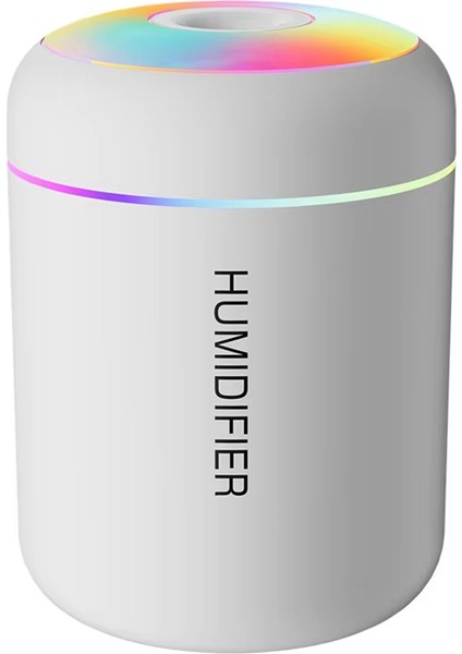 Mini Araba Hava Nemlendirici USB Renkli Atmosfer Aromaterapi Makinesi Esansiyel Yağ Arıtıcı Aromaterapi Nemlendirici (Yurt Dışından)