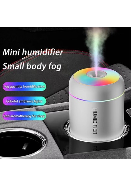 Mini Araba Hava Nemlendirici USB Renkli Atmosfer Aromaterapi Makinesi Esansiyel Yağ Arıtıcı Aromaterapi Nemlendirici (Yurt Dışından) indirimleri