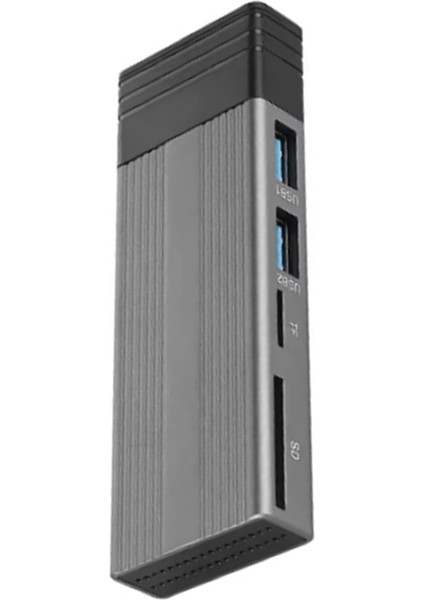 M2 Nvme Ngff SSD Muhafaza Kutusu 10GBPS USB C Hub Tip C 3.1 - Sd Tf Usb2.0 Ayırıcı Yuvası Masaüstü Dizüstü Bilgisayar Için USB Hub (Yurt Dışından) indirimleri