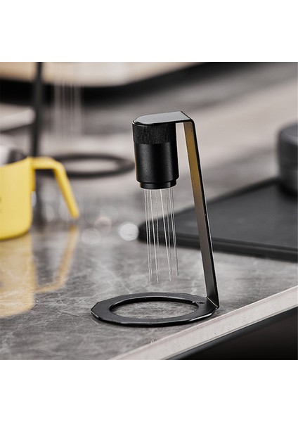 Kaymaz Saplı Kahve Tozu El Tamper Dağıtıcısı Için Alüminyum Alaşımlı Tabanlı Kahve Karıştırıcı Iğnesi (Yurt Dışından) fiyatları