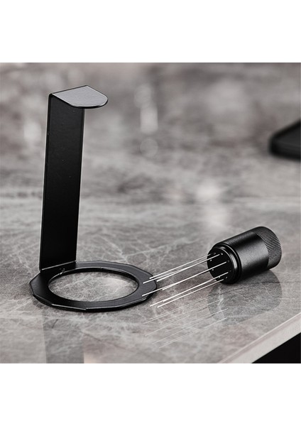 Kaymaz Saplı Kahve Tozu El Tamper Dağıtıcısı Için Alüminyum Alaşımlı Tabanlı Kahve Karıştırıcı Iğnesi (Yurt Dışından) modelleri