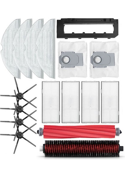 S7 Maxv / S7 Maxv Plus / S7 Maxv Ultra / G10S Robot Vakum Parçaları Fırçası Hepa Filtresi Için (Yurt Dışından) fiyatları