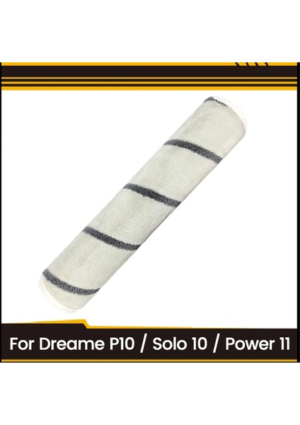 Dreame P10 / Solo 10 / Power 11 Serisi Vakum Eklentisi Için Yumuşak Kadife Rulo Fırça Yedeği Sert Ahşap Zemin Fırçası (Yurt Dışından)