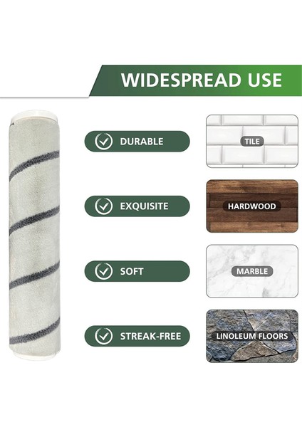 Dreame P10 / Solo 10 / Power 11 Serisi Vakum Eklentisi Için Yumuşak Kadife Rulo Fırça Yedeği Sert Ahşap Zemin Fırçası (Yurt Dışından) modelleri