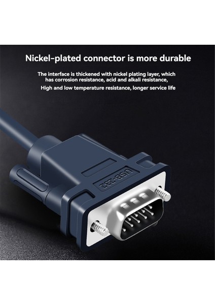 USB - RS232 Dönüştürücü Db9 Seri Port Kablosu Endüstriyel 9 Pinli Dönüşüm Kablosu Db9 Erkek Dişi Veri Iletim Kablosu (Yurt Dışından) fırsatları