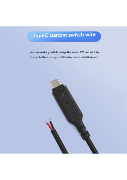 USB Type-C Erkek Dişi Fiş Güç Kaynağı Şarj Konnektör Kablosu Tamir Kablosu Kaynak Tipi Tel 2 Çekirdekli Kablo (Yurt Dışından) modelleri