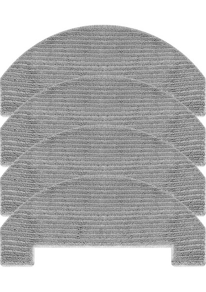 Lubluelu L15 Robot Süpürge Yedek Parçaları Aksesuarları Için Mikrofiber Paspas Pedleri (Yurt Dışından)