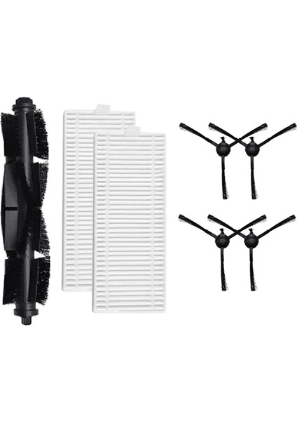 Elektrikli Süpürge Yedek Aksesuarlar 360 S8 S8 Plus Süpürme Robotu Ana Fırça Hepa Filtre Yan Fırça Seti (Yurt Dışından) fiyatları
