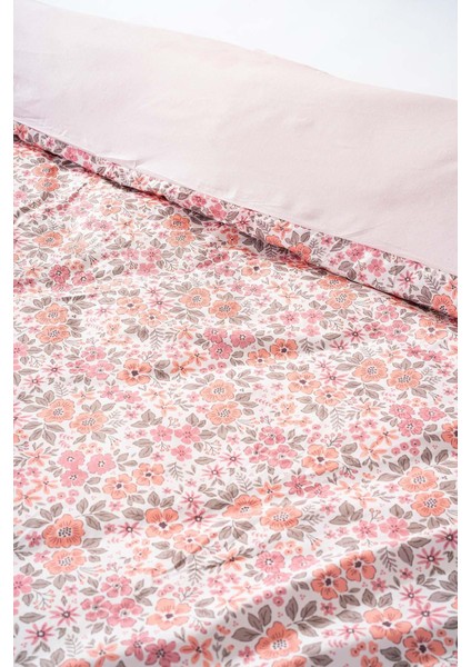 Pembe Bahar Tek Kişilik Nevresim Takımı Pamuklu indirimleri