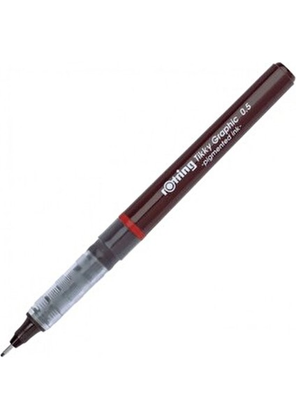 Tikky Grafik Kalem 0.5 mm 1 Adet Kırmızı Renk Profesyonel Kullanım İçin modelleri