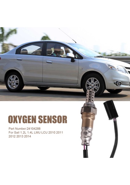 Oksijen Sensörü Lambda O2 Sensörü 24104288 9023792 Chevrolet Saıl Için 24103706 1.2l 1.4l (Yurt Dışından) fırsatları