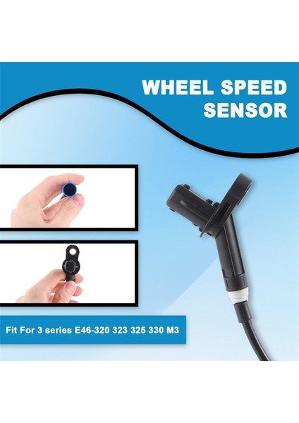 Yeni Abs Arka Tekerlek Hız Sensörü Arka For-Bmw 3 Serisi E46 320 323 325 330 M3 34526752683 (Yurt Dışından) indirimleri
