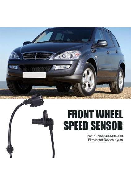 Ssangyong Rexton Kyron Için Araba Ön Abs Tekerlek Hız Sensörü 4892009100 (Yurt Dışından) fırsatları