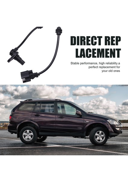 Ssangyong Rexton Kyron Için Araba Ön Abs Tekerlek Hız Sensörü 4892009100 (Yurt Dışından) indirimleri