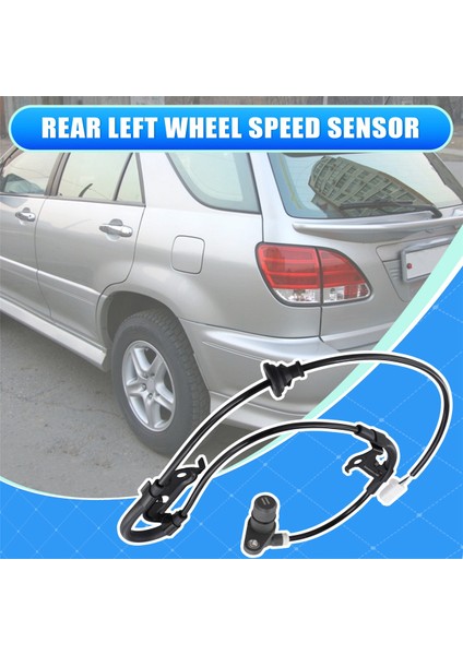 Toyota Harrier Için Abs Tekerlek Hız Sensörü 1997-2003 Lexus RX300 1998-2003 W/fwd 8954648010 Arka Sol (Yurt Dışından) fırsatları