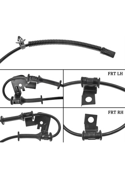 Ön Sol Sağ Abs Tekerlek Hız Sensörü 95670-1R000,95671-1R000,95680-1R000,95681-1R000 Hyundai Accent 1.6l Için (Yurt Dışından) fırsatları