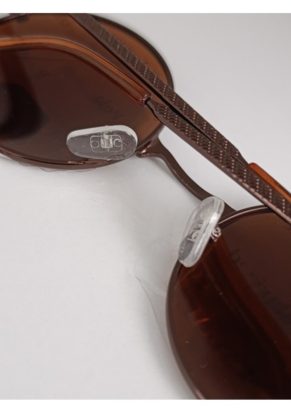 Polarize LENNON Güneş Gözlüğü Kahverengi Yuvarlak indirimleri