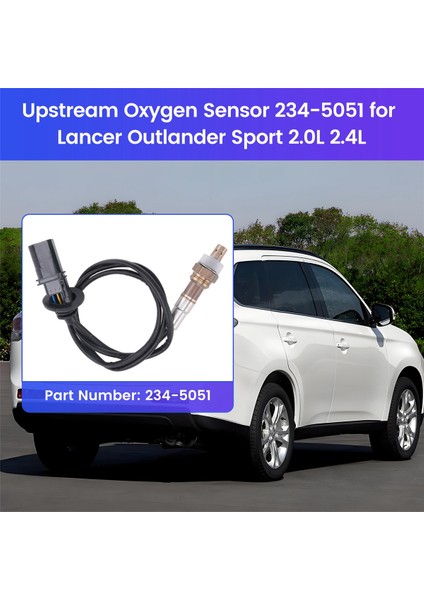 Mitsubishi Lancer Outlander Sport 2.0l 2.4l Için Yukarı Akış Oksijen Sensörü 234-5051 (Yurt Dışından) fırsatları