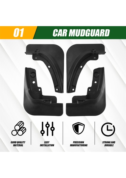 Haval Jolion 2021 2022 Çamurlu Çamurluk Çamur Çamur Flep Guard Sıçrama Mudguards Araç Aksesuarları (Yurt Dışından) fırsatları
