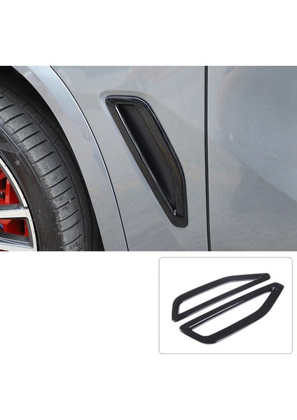 Bmw X5 G05 2022-2024 Için Araba Tarafı Havalandırma Akışı Çamurluk Çerçeve Kapağı Kaplama Aksesuarları (Yurt Dışından) indirimleri