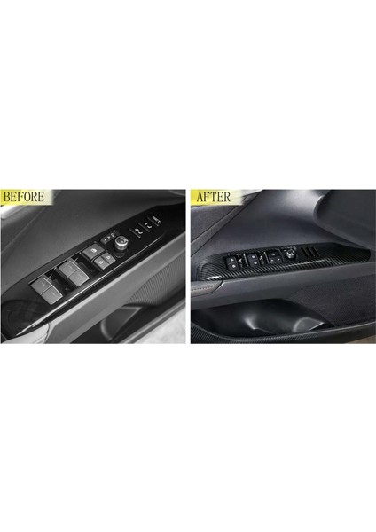 Toyota Camry 2024 2025 Aksesuarlar Için Koltuk Bellek Düğmesi ile Pencere Anahtarı Panel Kapağı Döşeme Karbon Fiber Lhd (Yurt Dışından) modelleri