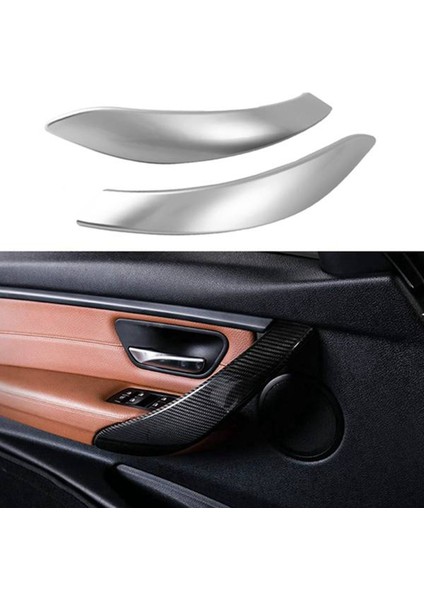 2pcs Gümüş Araba Iç Kapı Kolu Bmw 3 4 Serisi 3 Serisi Gt F30 F31 F32 F33 F34 F35 F36 F80 (Yurt Dışından) indirimleri