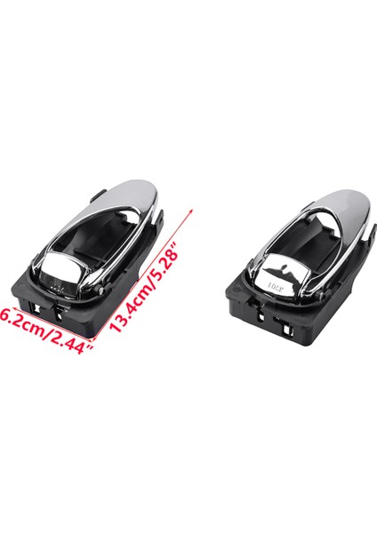 2pcs Daewoo Leganza Için Araç Iç Kapı Tutucu 1997 1998 1999 2000 2001 2002 Aksesuarlar (Yurt Dışından) fırsatları