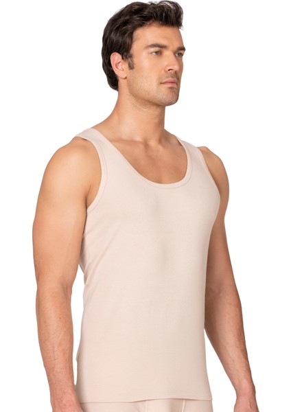 Özkan 10852 3'lü Paket Erkek Premium Esnek Kumaş Pamuklu Modal Kalın Askılı Atlet indirimleri