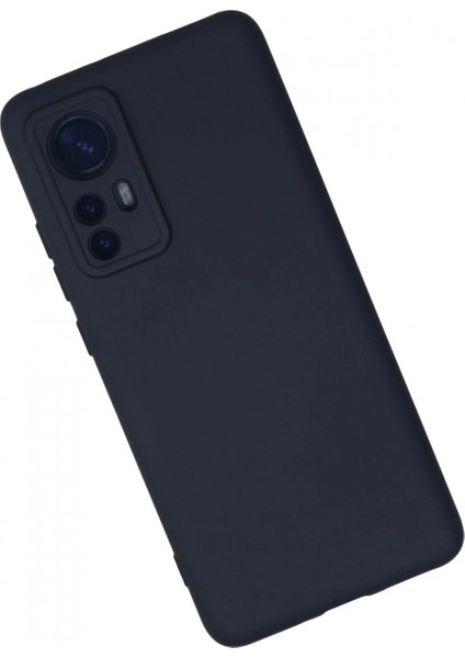 Xiaomi Mi 12 Kılıf Nano içi Kadife Silikon - Lacivert fiyatları