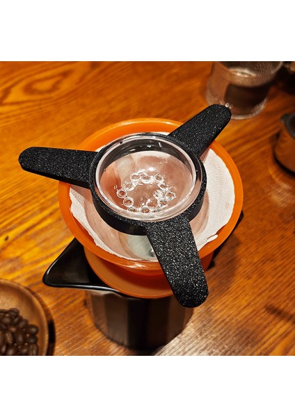 Kahve Damlatıcı Filtre Tutucu Eşit Damlama Filtresi Tembel El Filtresi Bardak Duş Braketi Seti Kahve Aksesuarları A (Yurt Dışından) fiyatları