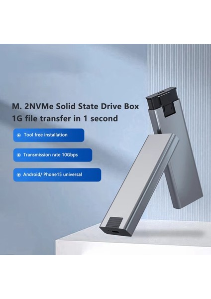 M.2 10GBPS Ngff SSD HDD Adaptörü Usb'den Type-C Telefon Usb3.2 Harici Sabit Disk Muhafaza Kutusu (Yurt Dışından) fırsatları