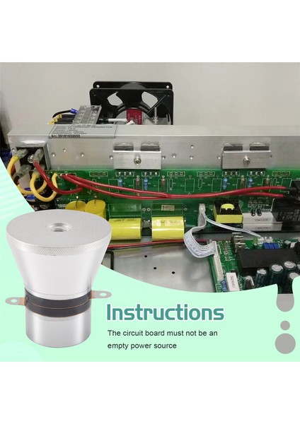 100W 28KHZ Ultrasonik Temizleme Dönüştürücü Temizleyici Yüksek Performans + Güç Sürücü Kartı 220VAC Ultrasonik Temizleyici Parçaları (Yurt Dışından) fırsatları