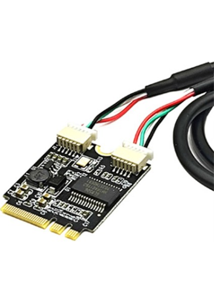 Key Ae - Usb2.0 Genişletme Kartı M.2 Ngff - USB Yükseltici Kartı Key Ae - Çift Portlu Usb2.0 Arayüz Genişletme Kartı (Yurt Dışından) modelleri