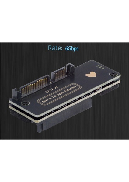 Sata3.0 - Sas Yükseltici Kart Sas HDD Veri Kurtarma Genişletme Kartı 22 Pin'den 29 Pin'e Dönüştürücü 6g 2,5 Inç 3,5 Inç Sas HDD Için (Yurt Dışından) fırsatları