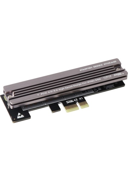 Masaüstü Bilgisayarlar Için Soğutuculu Pcı Express Genişletme Kartına Sahip M.2 SSD Nvme - Pcıe 4.0 X1/X4/X8/X16 Dönüştürücü Adaptör (Yurt Dışından) fırsatları
