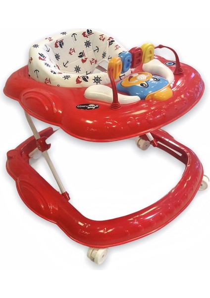 Comfymax Oyuncaklı Müzikli Yükseklik Ayarlı Lux Yürüteç - Joy