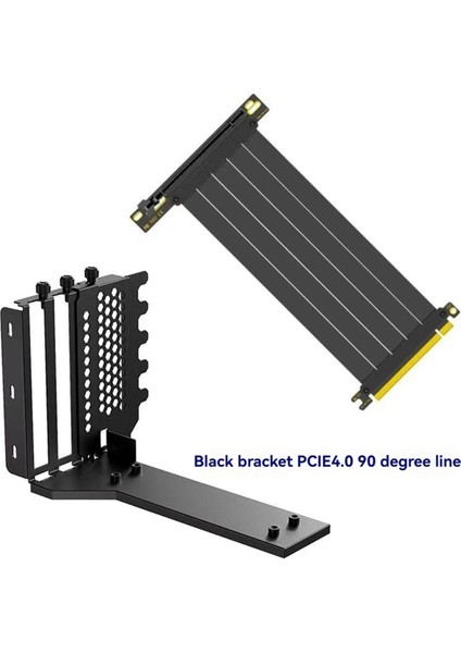 Endüstriyel Pcıe4.0 X16 Yükseltici Kablo Uzatma Grafik Kartı Tutucu Dikey Alüminyum Alaşımlı Ekran Kartı Braketi (Yurt Dışından) indirimleri