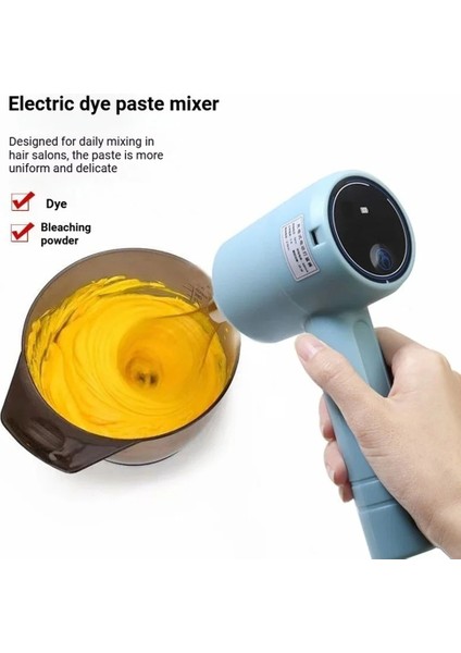 Elektrikli Saç Kremi Otomatik Karıştırıcı Renk Macunu Karıştırıcısı Boyama Kuaförlük Berberlik Boyama Karıştırıcı Aletleri Elde Taşınabilir (Yurt Dışından) modelleri