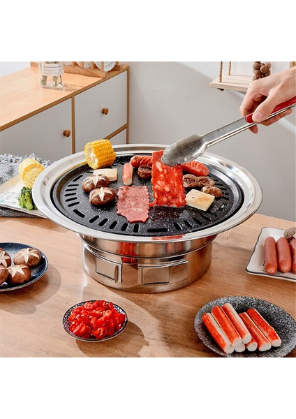 13 Inç Kore Barbekü Izgarası Çok Işlevli Kömürlü Barbekü Izgarası Taşınabilir Kömür Sobası Kamp Piknik Iç Mekan Için (Yurt Dışından) fırsatları