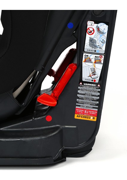 Comfymax Lux 0-25KG Oto Koltuğu Skyline Red