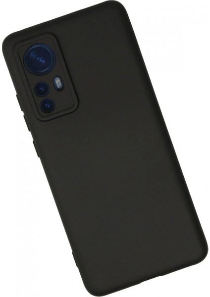Xiaomi Mi 12 Kılıf Nano içi Kadife Silikon - Siyah fiyatları