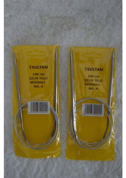 Çelik Telli Misinalı Şiş – 100CM – 4no 2 Adet