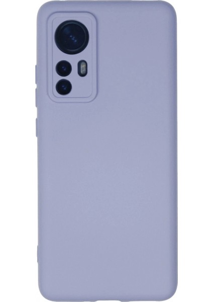 Xiaomi Mi 12 Kılıf Nano içi Kadife Silikon - Lila