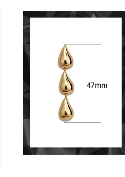 ADORE-R0238 Altın Damla Püskül Küpe (Yurt Dışından) fiyatları