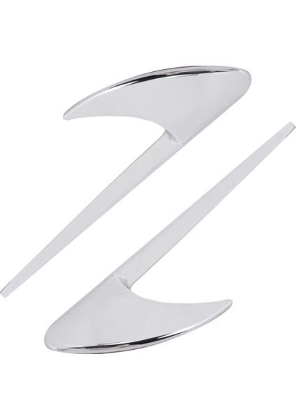 2pcs Araba Tarafı Çamurluk Döşeme Mercedes Benz E Sınıf W213 C-Serisi W205 Refit E63S Amg Aksesuarları Gümüş (Yurt Dışından)